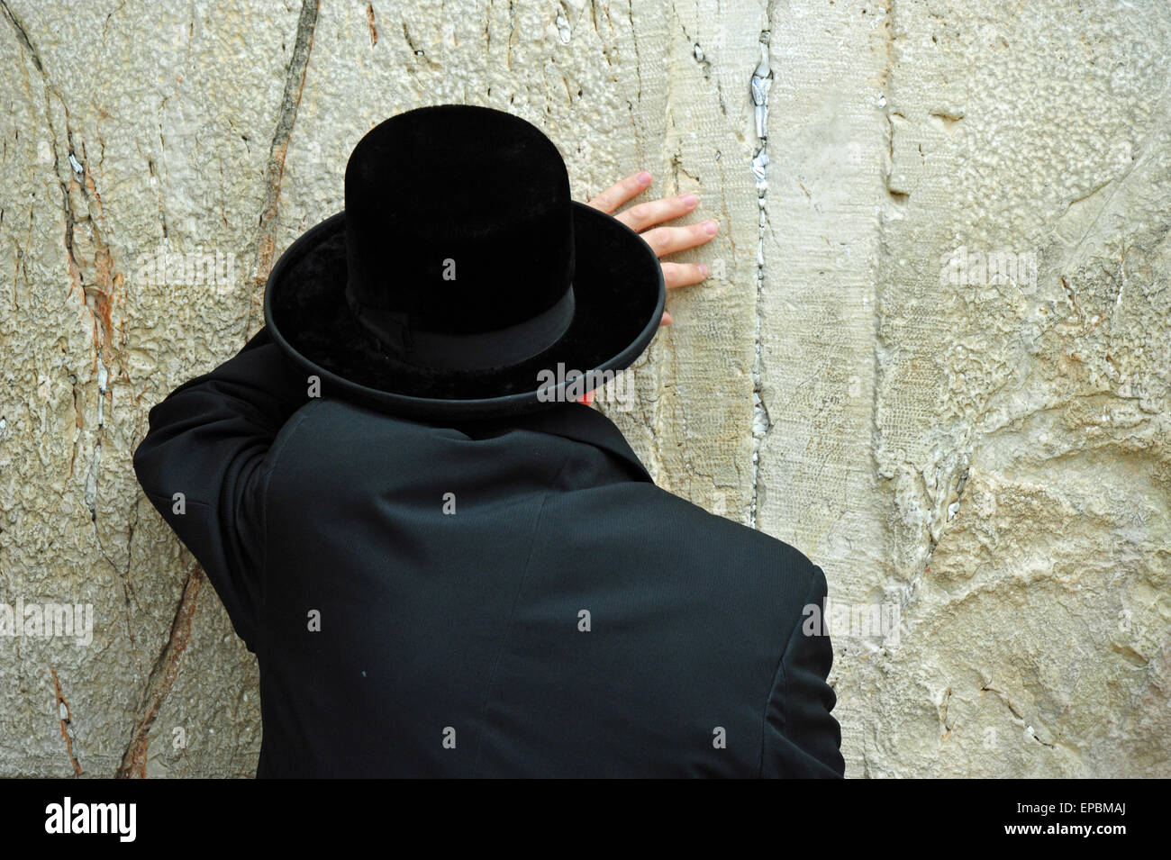 Wailing Wall, Jerusalem, Israel. Stock Photo