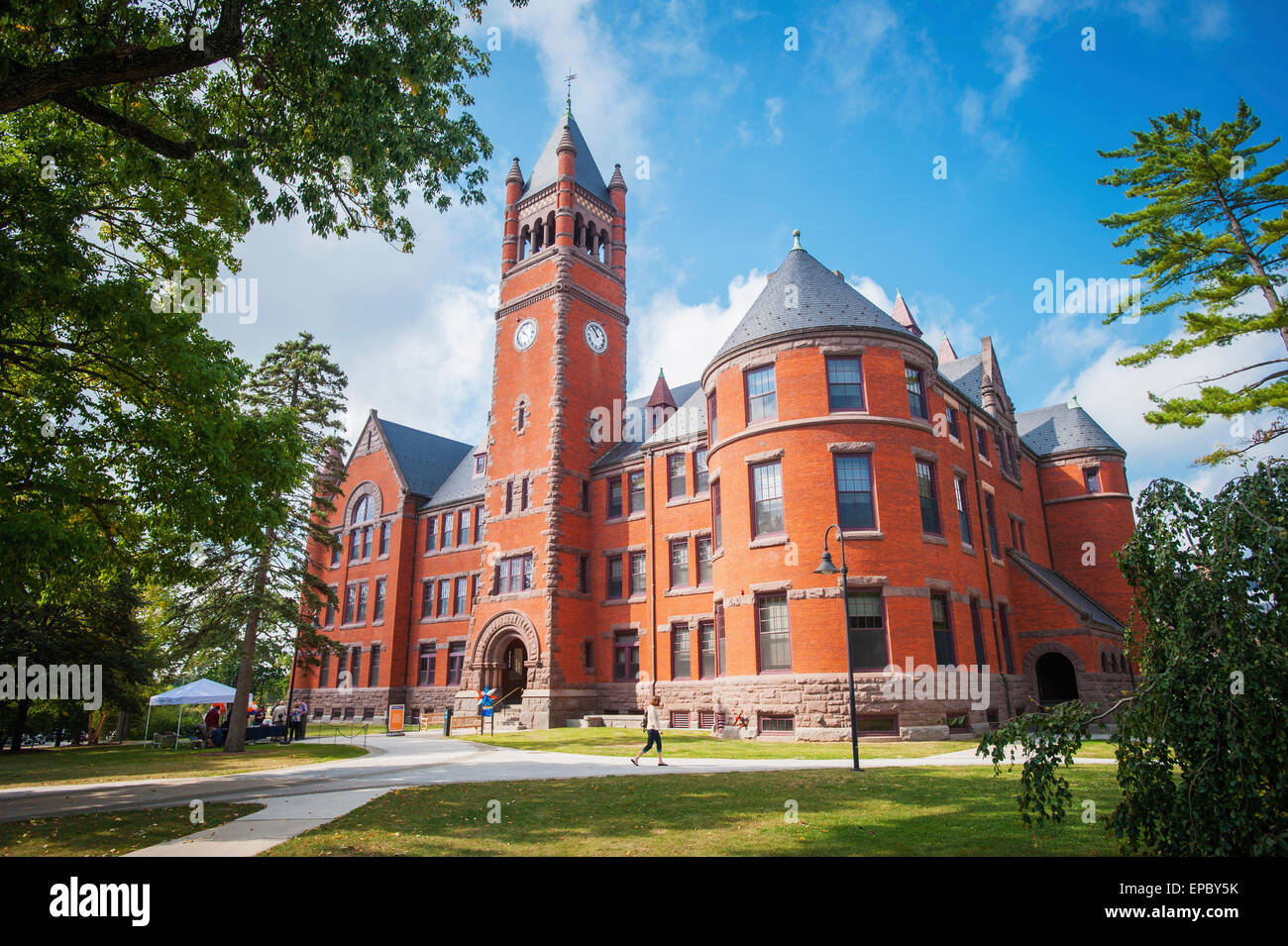 Brua Hall, Gettysburg College; Gettysburg, Pennsylvania, United States of America Stock Photo