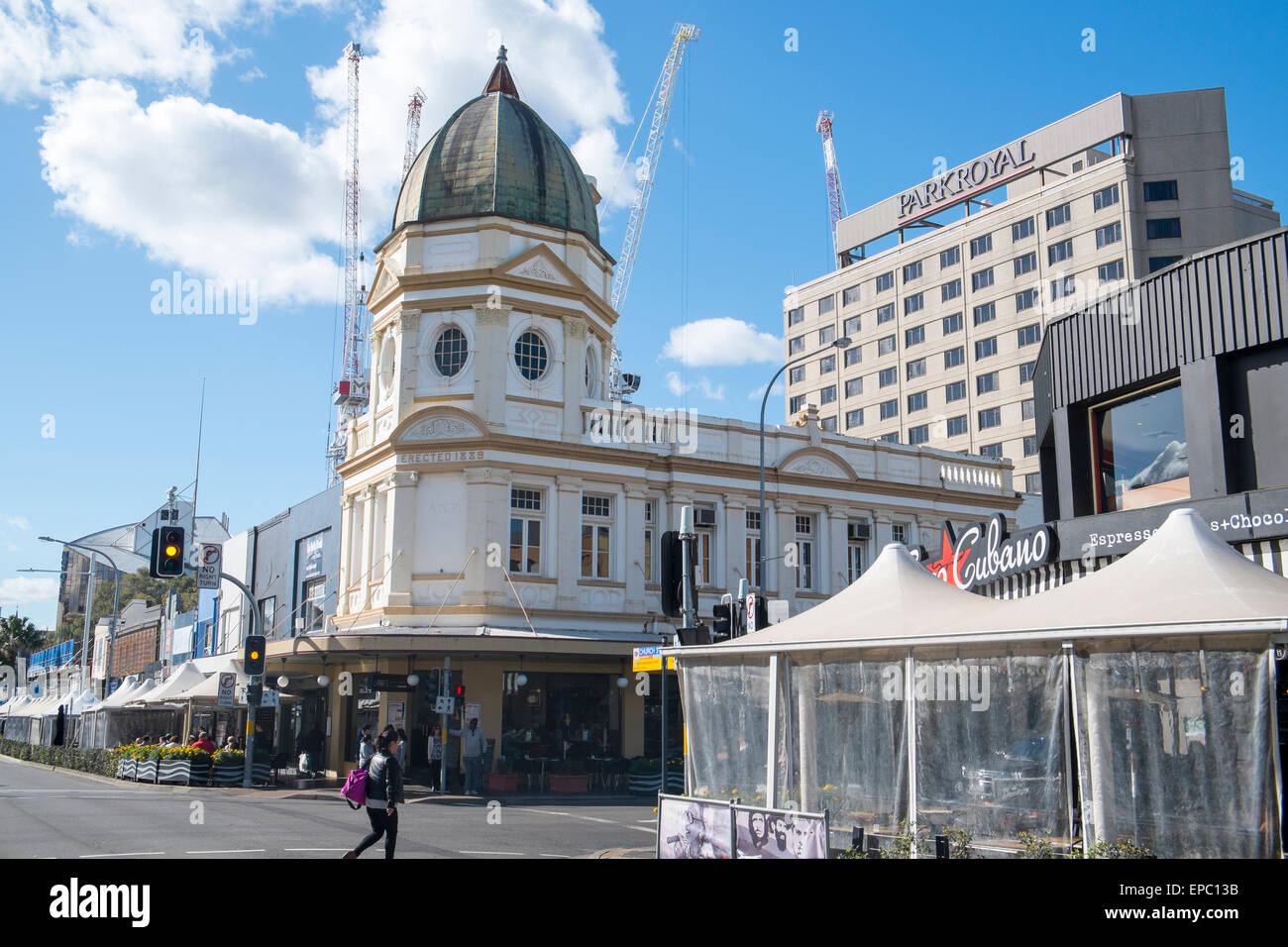 church street in Parramatta in Western Sydney, new south wales
