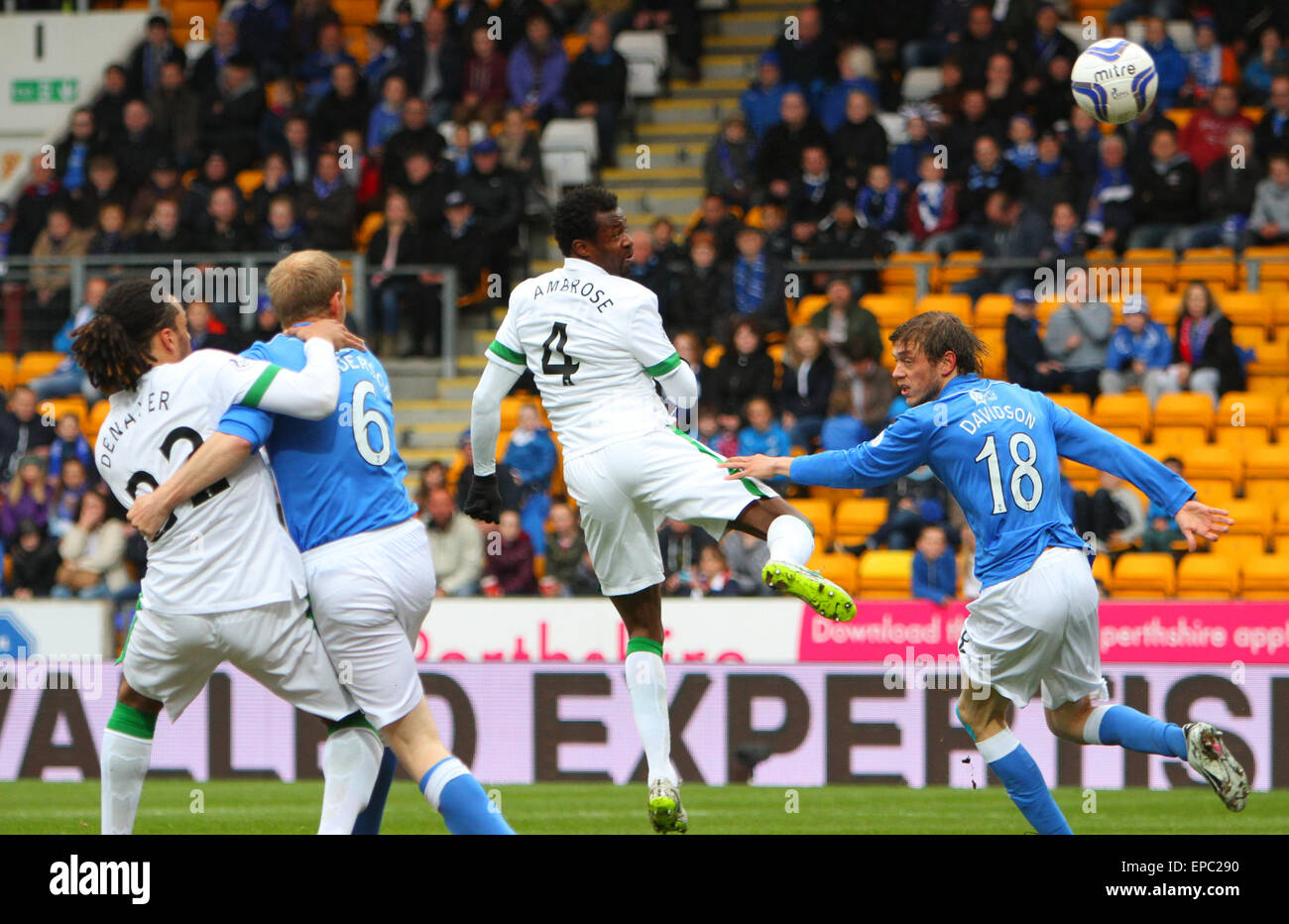 Perth, Scotland. 15th May, 2015. Scottish Premiership. St Johnstone