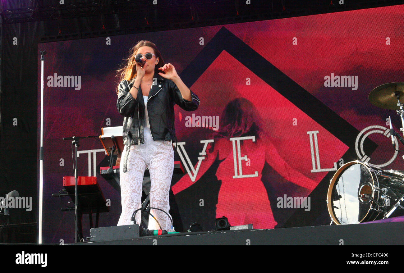 Las Vegas, Nevada, USA. 15th May, 2015. Tove Lo performs on the ...