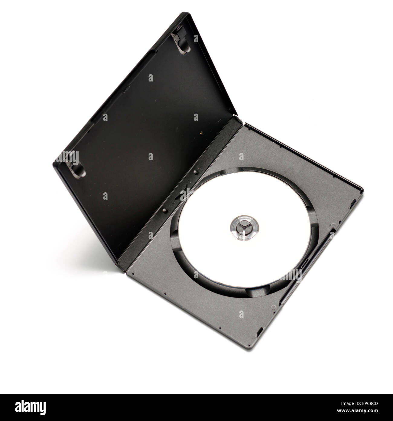 dvd case on a white background Stock Photo - Alamy