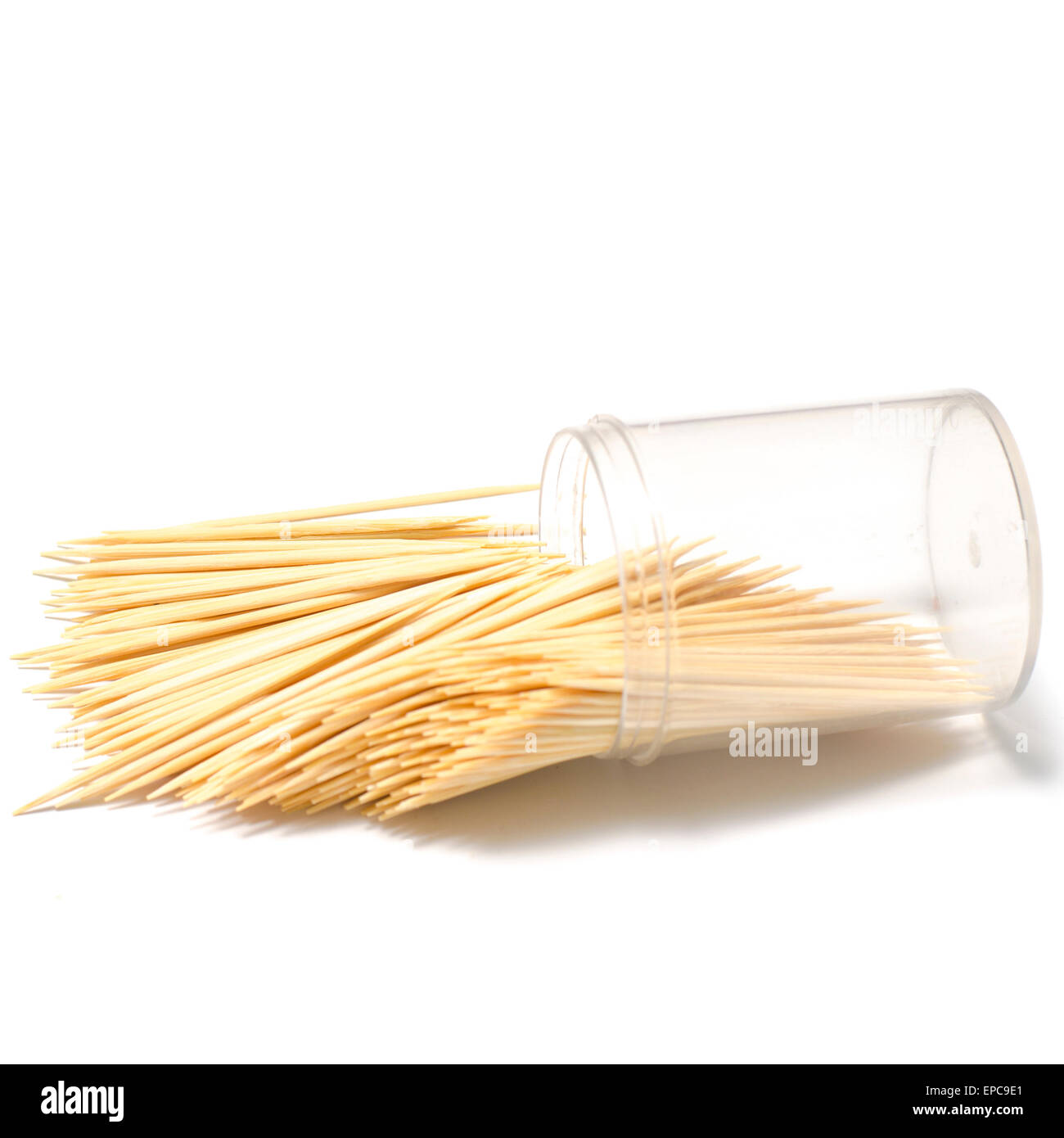 toothpicks on a white background Stock Photo - Alamy