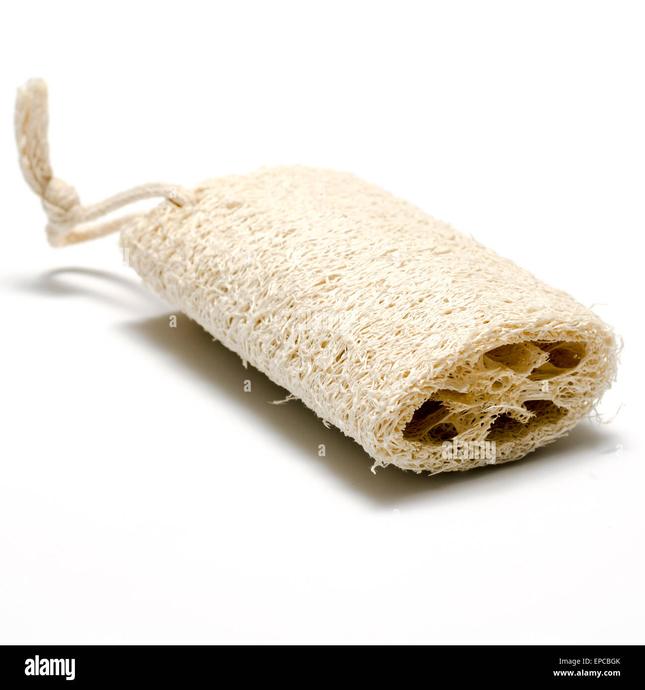 skin Loofah isolated on a white Stock Photo Alamy