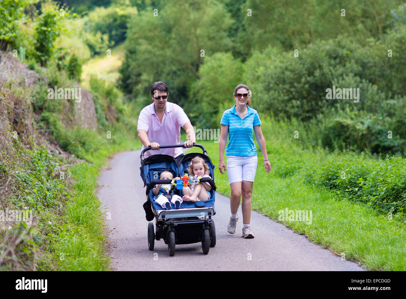 Hiking sales double stroller