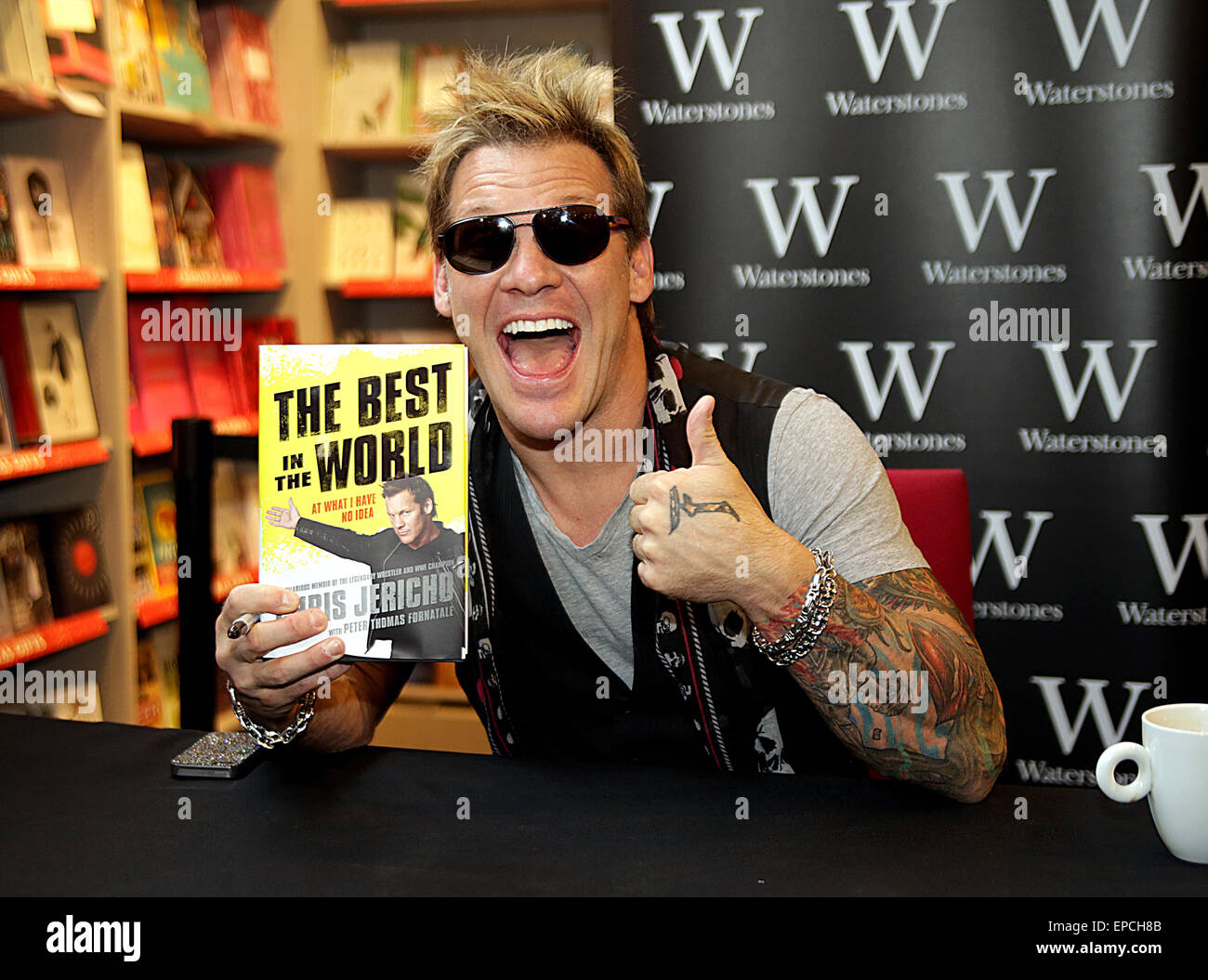 Chris Fozzy Jericho Signs Copies Stock Photos Chris Fozzy - 