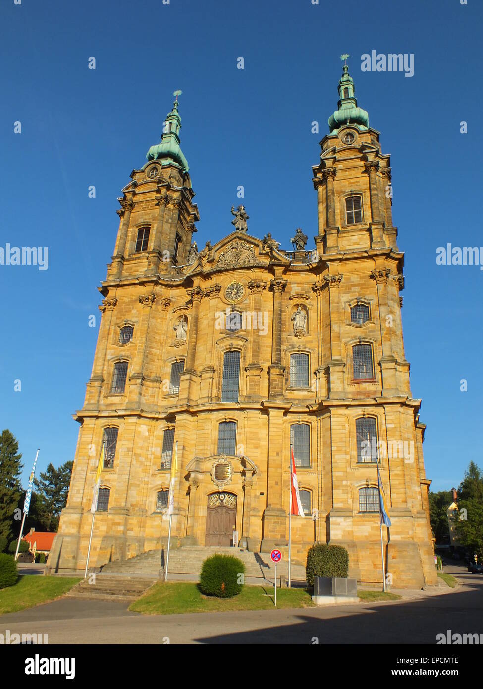 Bavaria, Germany - Basilica VIERZEHNHEILIGEN near Lichtenfels, region Upper Franconia, Stock Photo