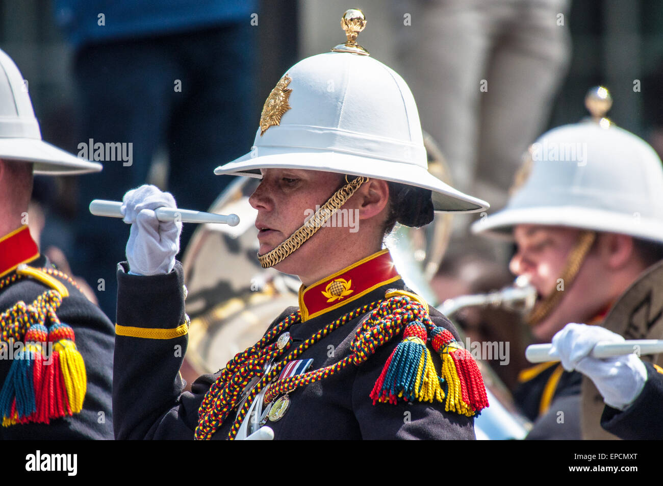 Royal marines band service hi-res stock photography and images - Alamy
