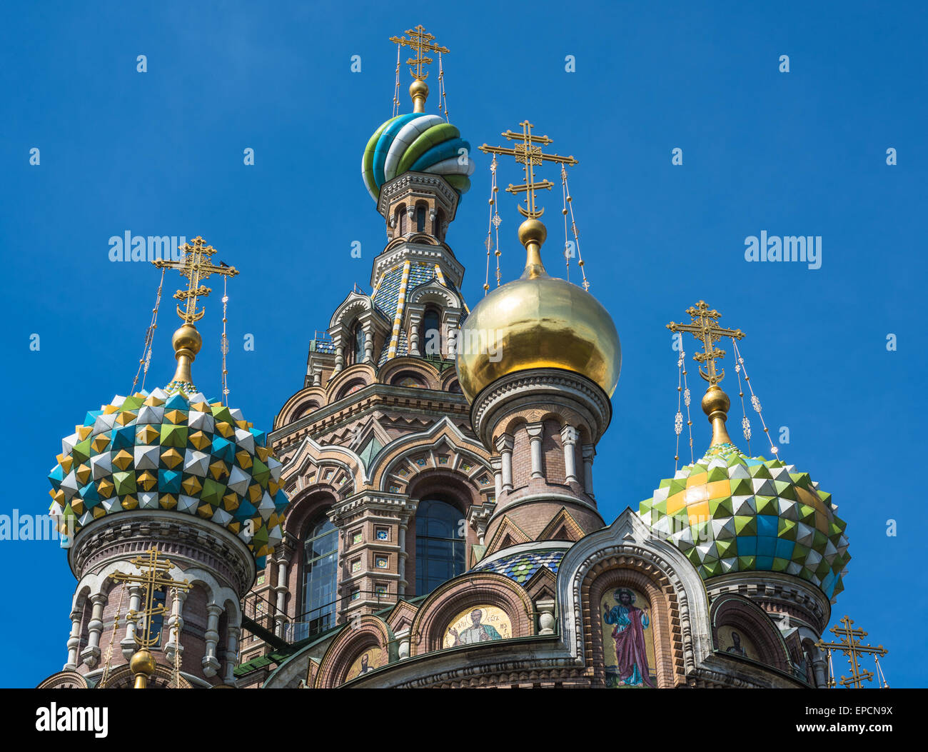 Church of the Savior on Blood, Saint Petersburg, Russia Stock Photo