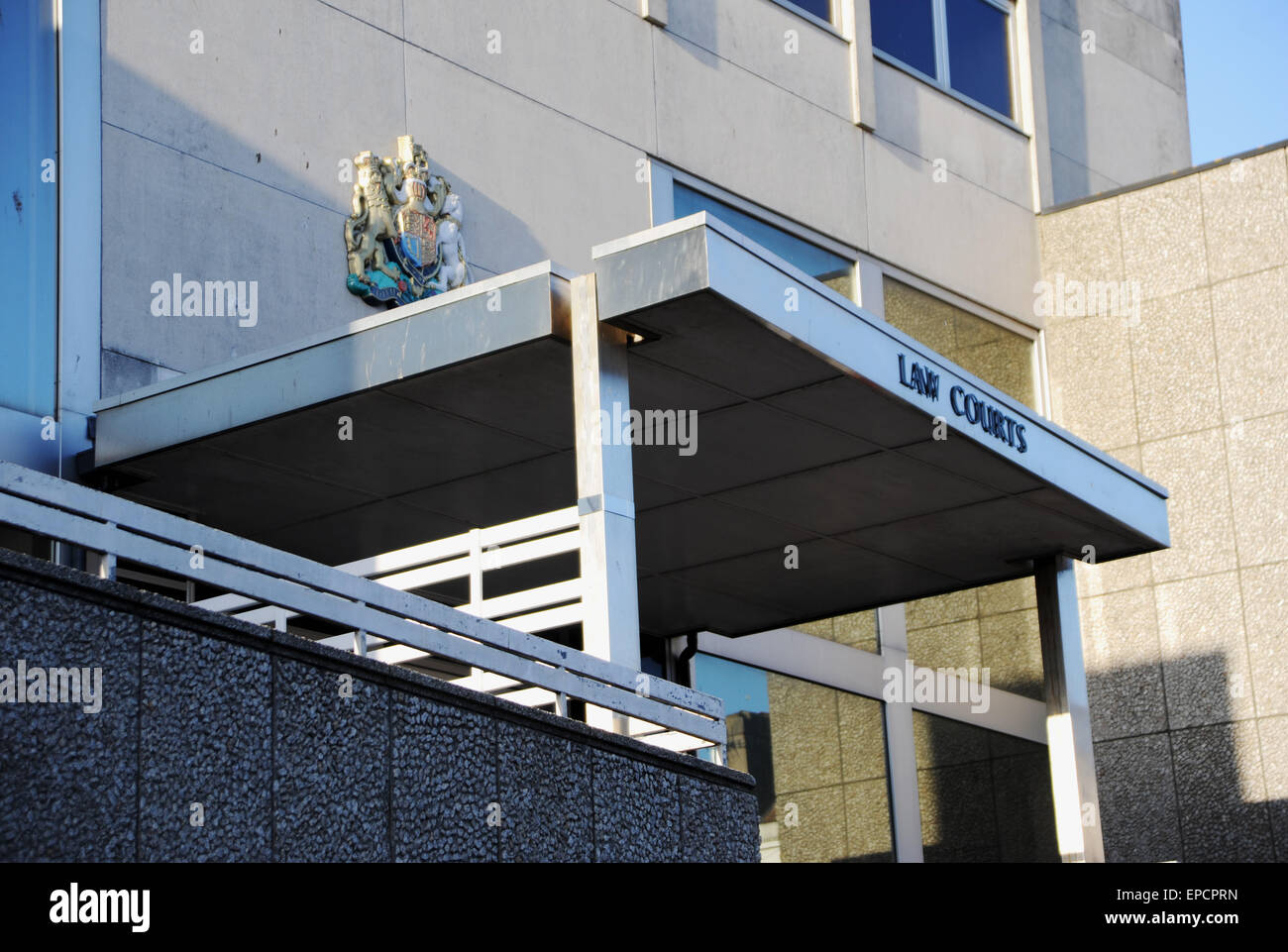 Brighton UK Brighton Law Courts in Edward Street Stock Photo Alamy