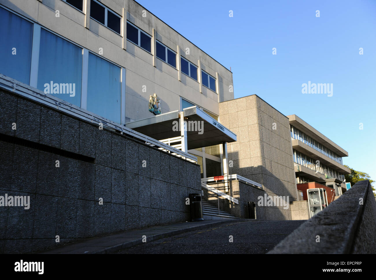 Brighton UK Brighton Law Courts in Edward Street Stock Photo Alamy