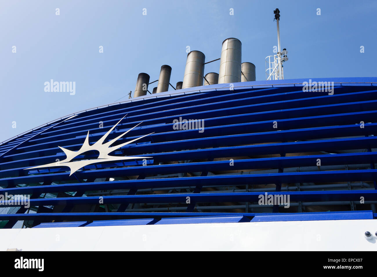 Cruise ship funnels hires stock photography and images Alamy