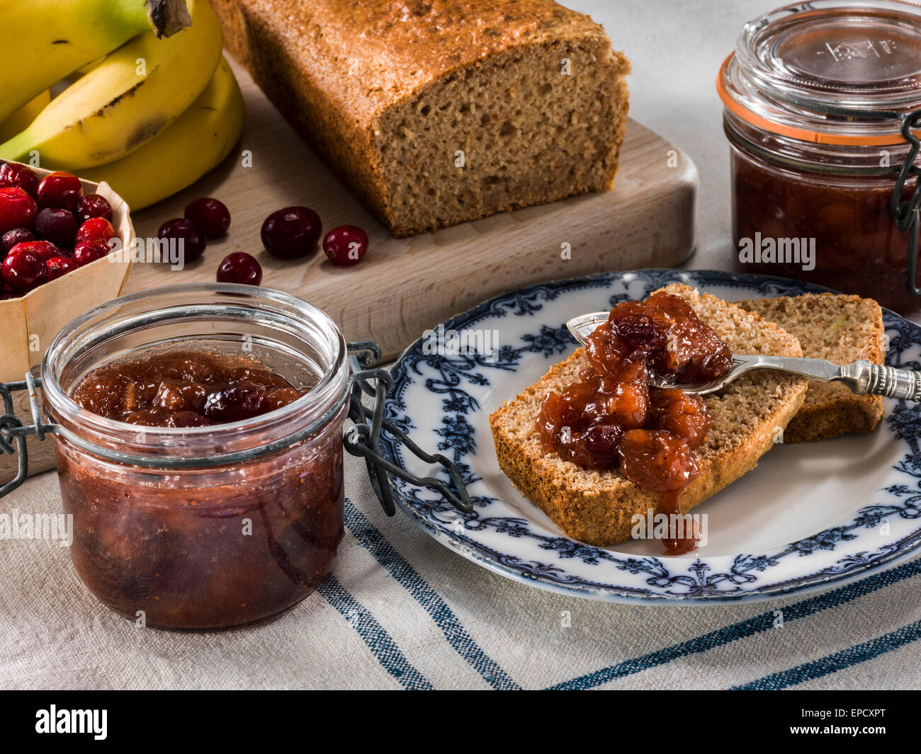 Banana Cranberry Jam