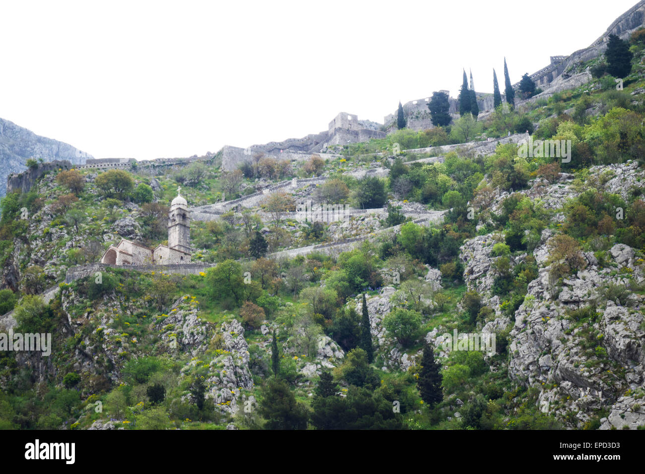 Church at Kotor Montenegro Stock Photo - Alamy