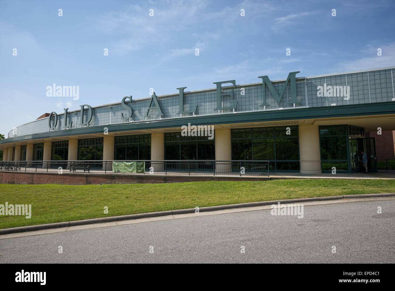 North carolina winston salem old salem hires stock photography and