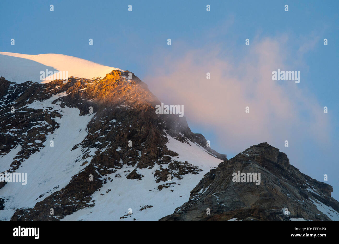 Monte Rosa Pyramide Piramide rosa hi-res stock photography and images - Alamy