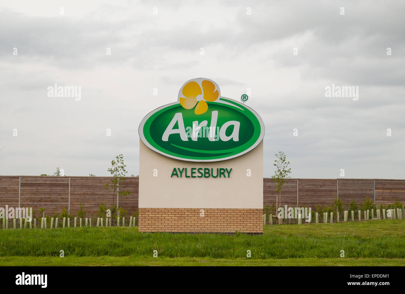 General View GV of Arla fresh milk dairy, Aylesbury, Buckinghamshire
