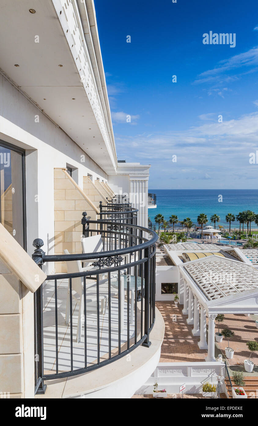 Balcony of the Hotel Stock Photo - Alamy