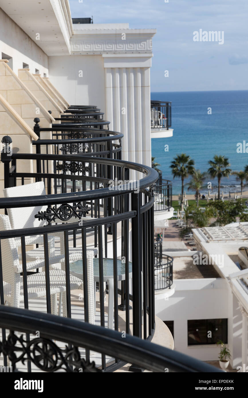 Balcony of the Hotel Stock Photo - Alamy