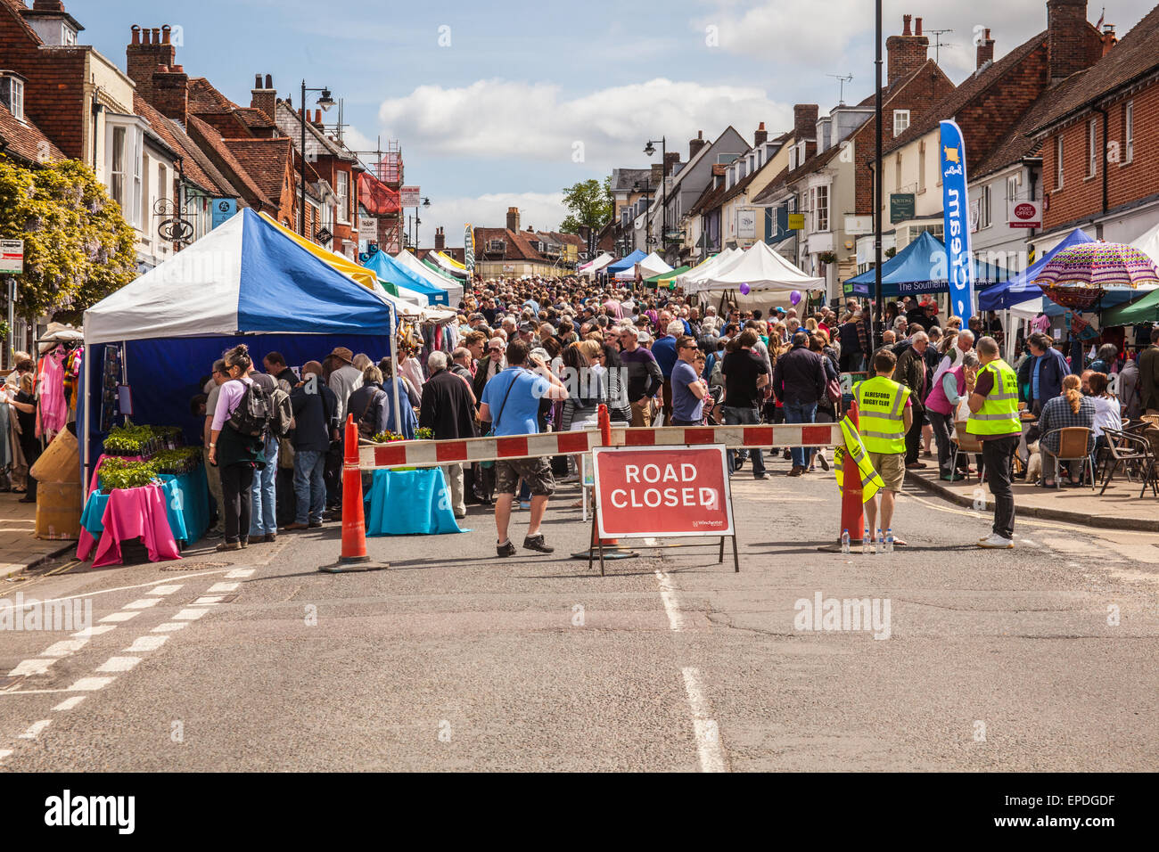 Alresford watercress festival,West Street, New Alresford, Hampshire