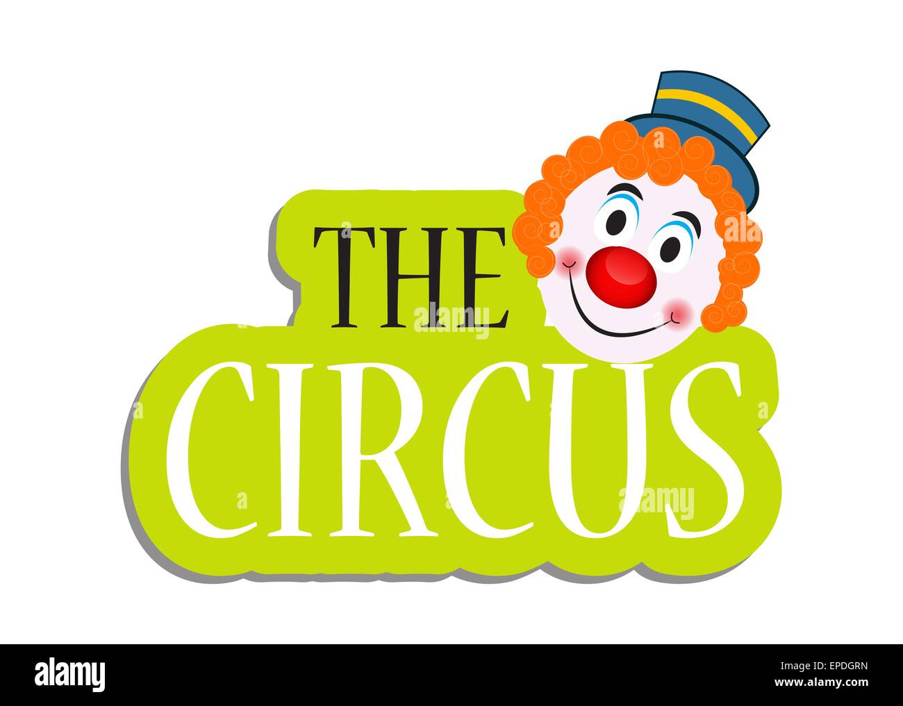 The Circus Banner Vector Illustration Stock Vector Image & Art - Alamy