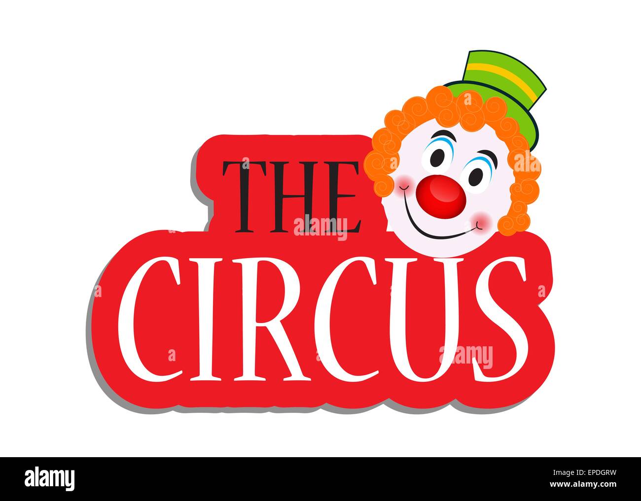 The Circus Banner Vector Illustration Stock Vector Image & Art - Alamy