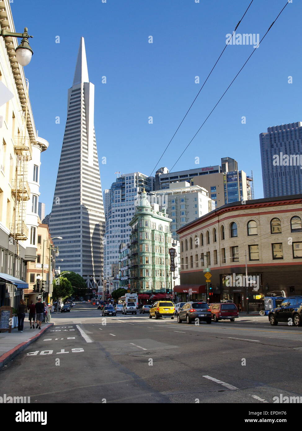 Downtown of San Francisco Stock Photo - Alamy