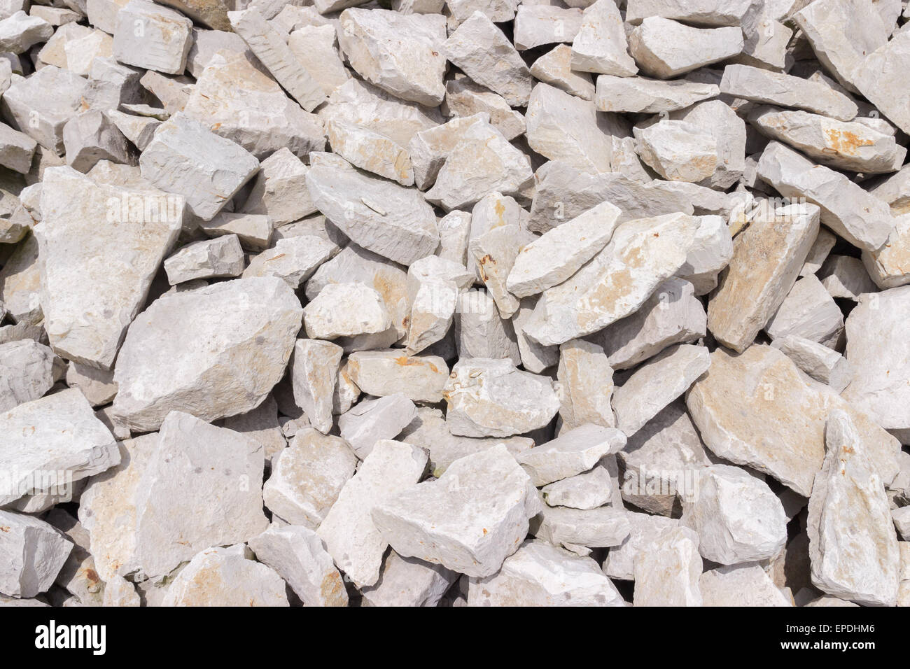 A pile of rock - construction material Stock Photo - Alamy