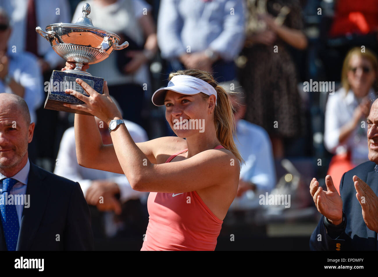 Rome, Italy. 17th May, 2015. BNL Italian Open Tennis. WTA Finals Maria