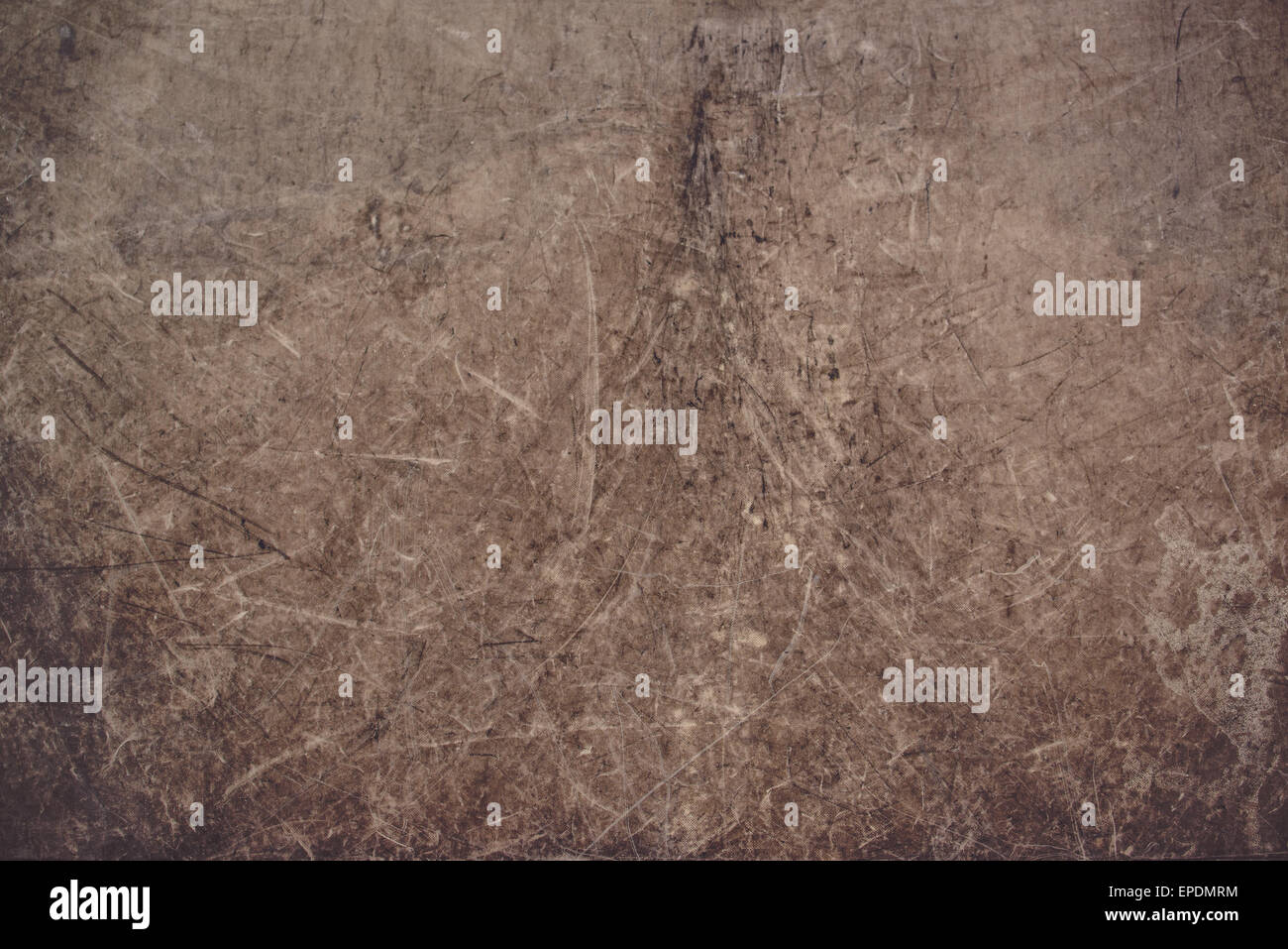 Grunge Obsolete Scratched Texture Background with Retro Brown Tone. Stock Photo