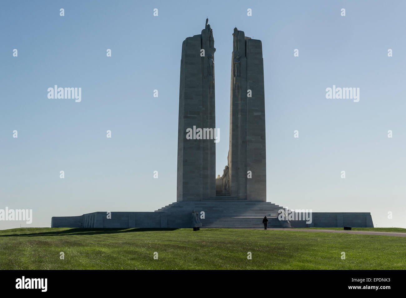 The Somme Battlefield Vimy Ridge Canadian National Memorial Stock Photo Alamy
