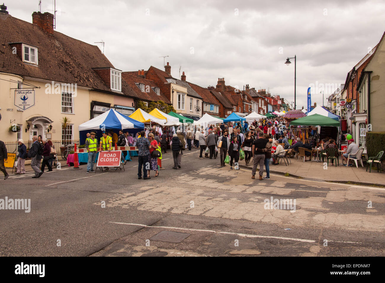 Alresford watercress festival, West street, New Alresford, Hampshire ...