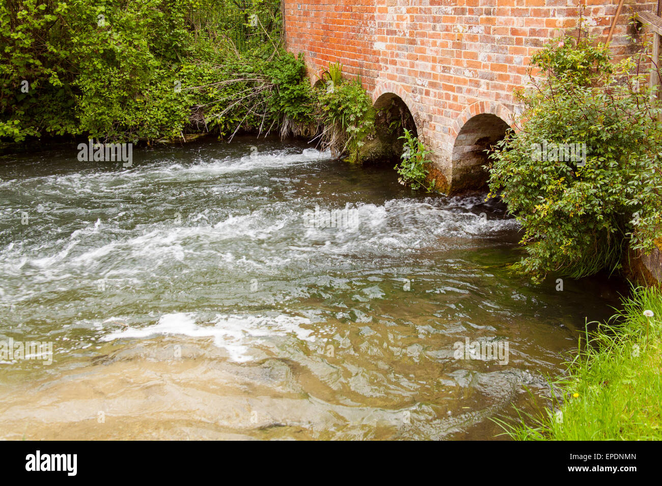 Eel House on the river Alre, Built in the 1820s and recently restored