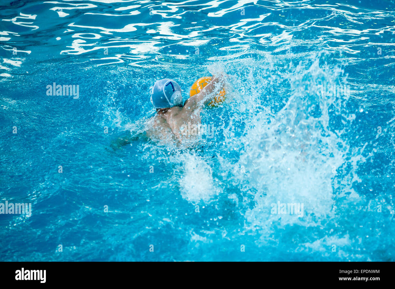 Water polo is a team water sport Stock Photo Alamy