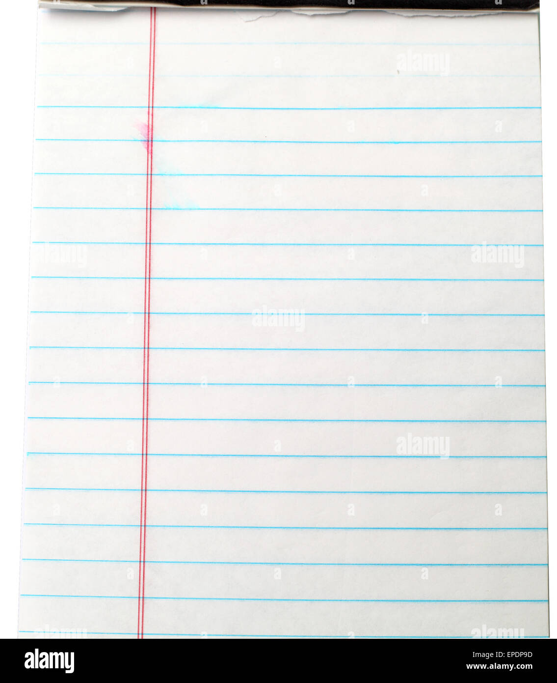 notebook isolated on white background Stock Photo