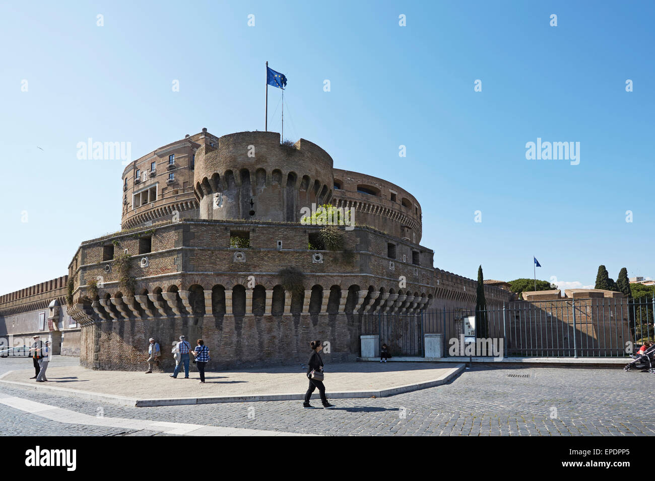 Hadrians mausoleum hi-res stock photography and images - Alamy
