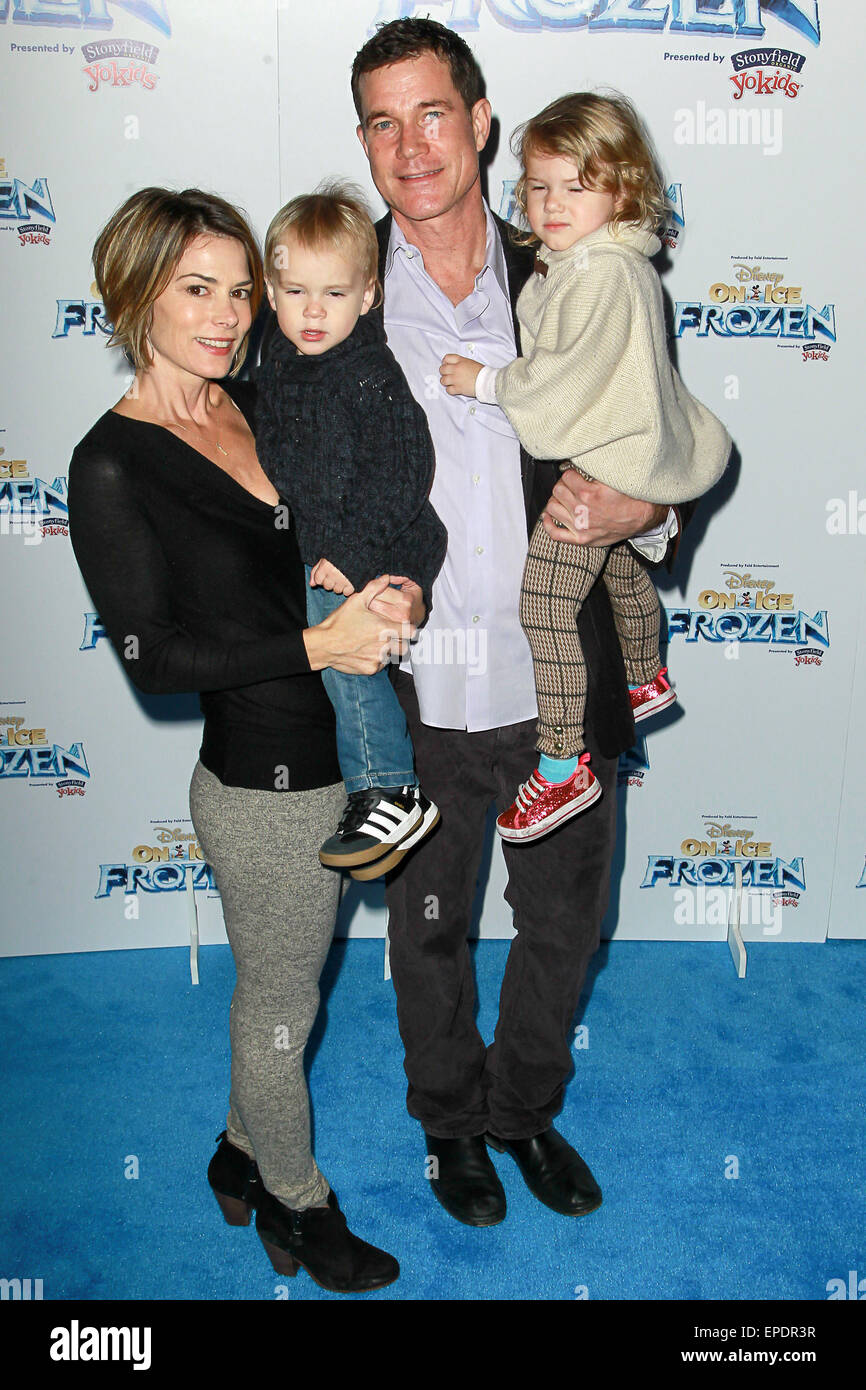 Disney On Ice Presents Frozen  Featuring: Dylan Walsh,Family Where: New York, New York, United States When: 11 Nov 2014 Credit: WENN.com Stock Photo