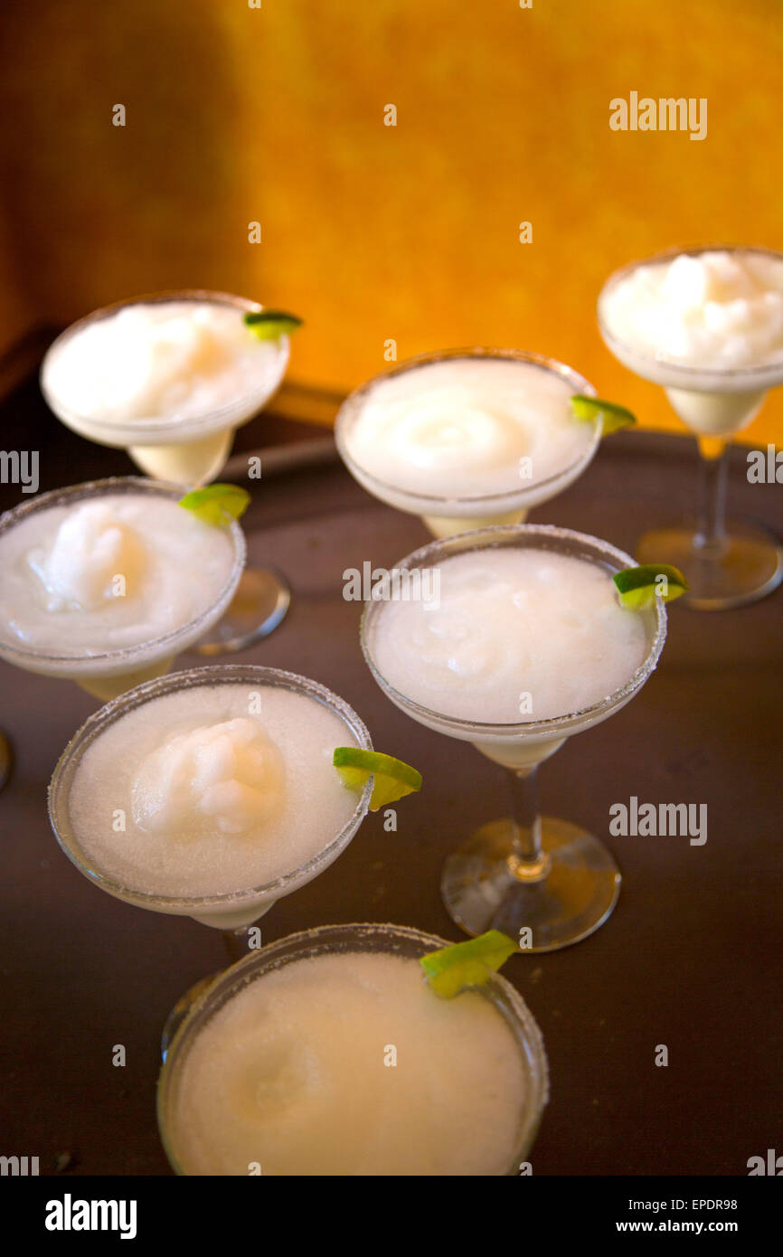 Margarita,Tequila Cuervo La Rojeña, tour, Jalisco, Mexico Stock Photo