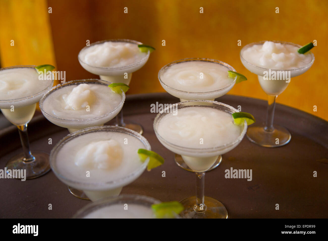 Margarita,Tequila Cuervo La Rojeña, tour, Jalisco, Mexico Stock Photo