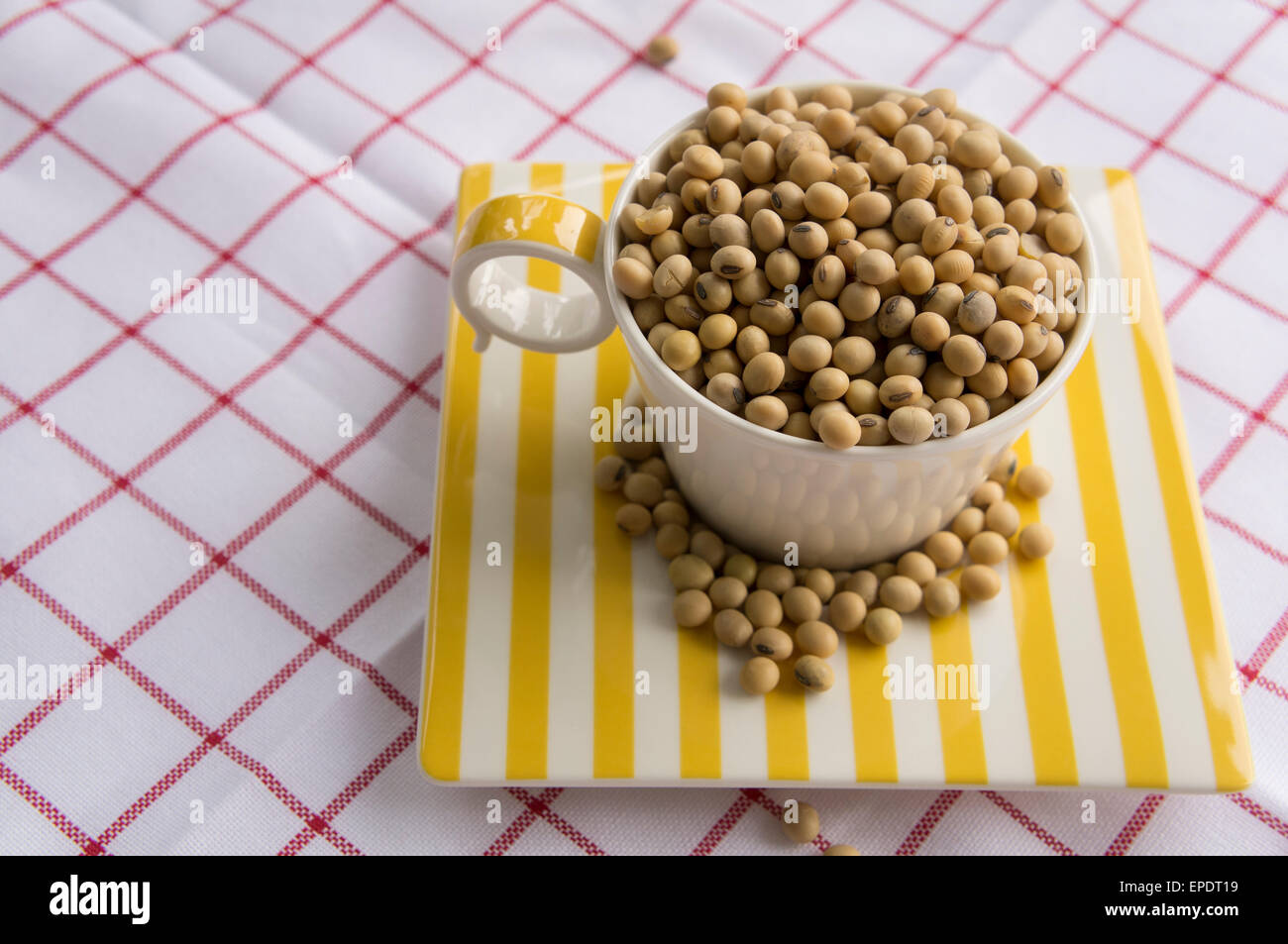 soy bean milk yellow soybean isolated grain vegen Stock Photo Alamy