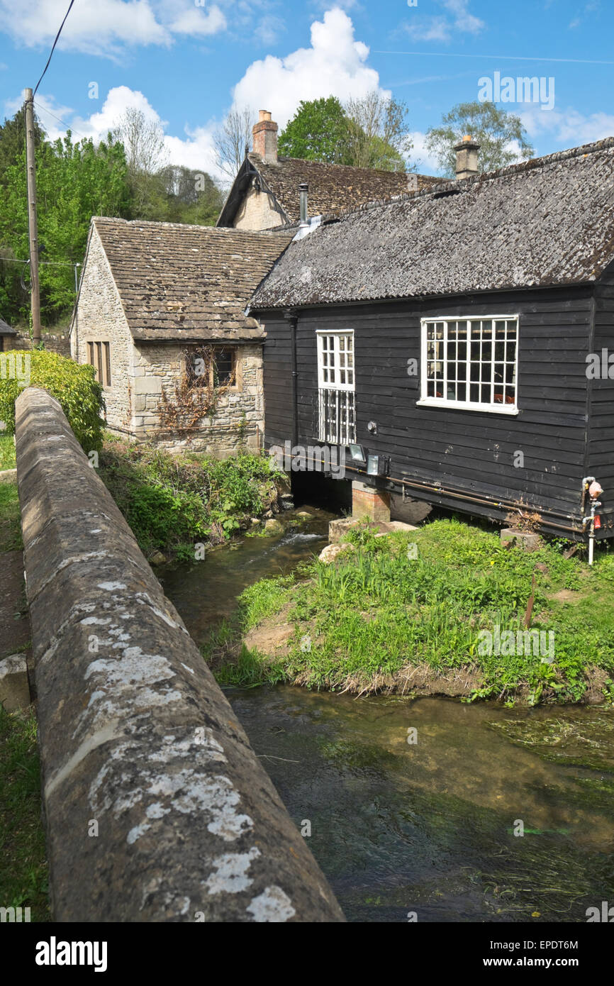The White Hart Inn, a country pub, near Ford Chippenham Wiltshire
