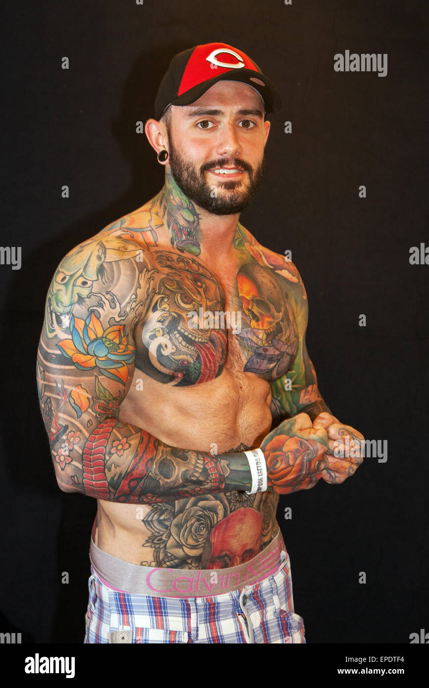 Liverpool Merseyside Uk 17th May 15 Scott Jones Portrait Body Stock Photo Alamy