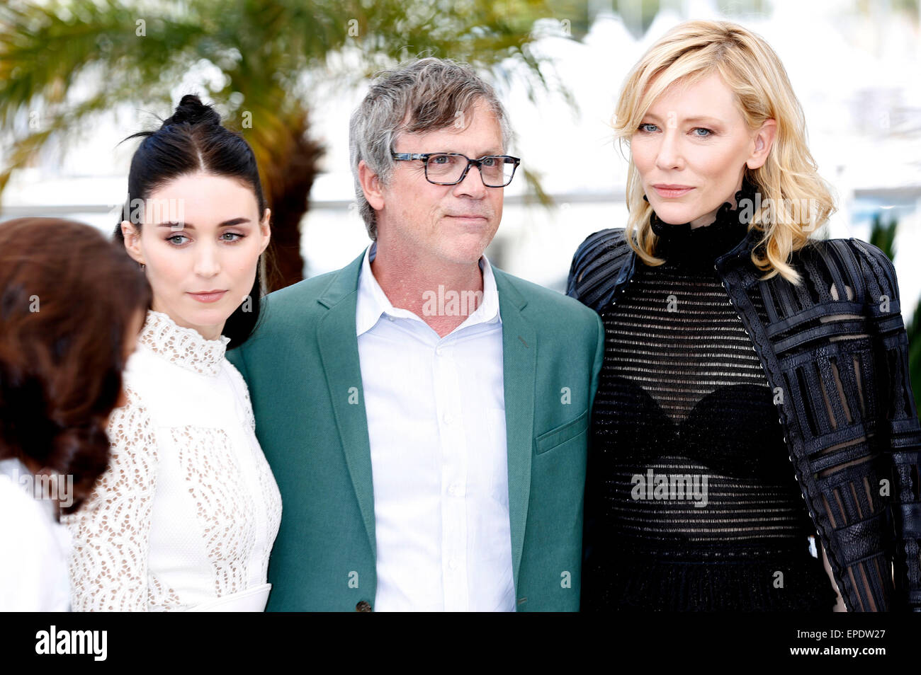 Rooney Mara, Todd Haynes and Cate Blanchett during the 'Carol ...