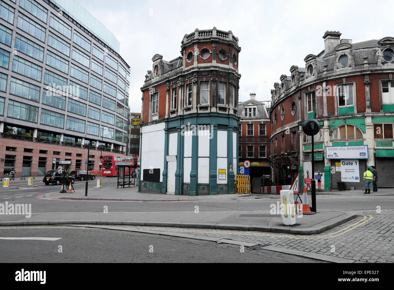 London General Market Building at Smithfield Market on the corner of