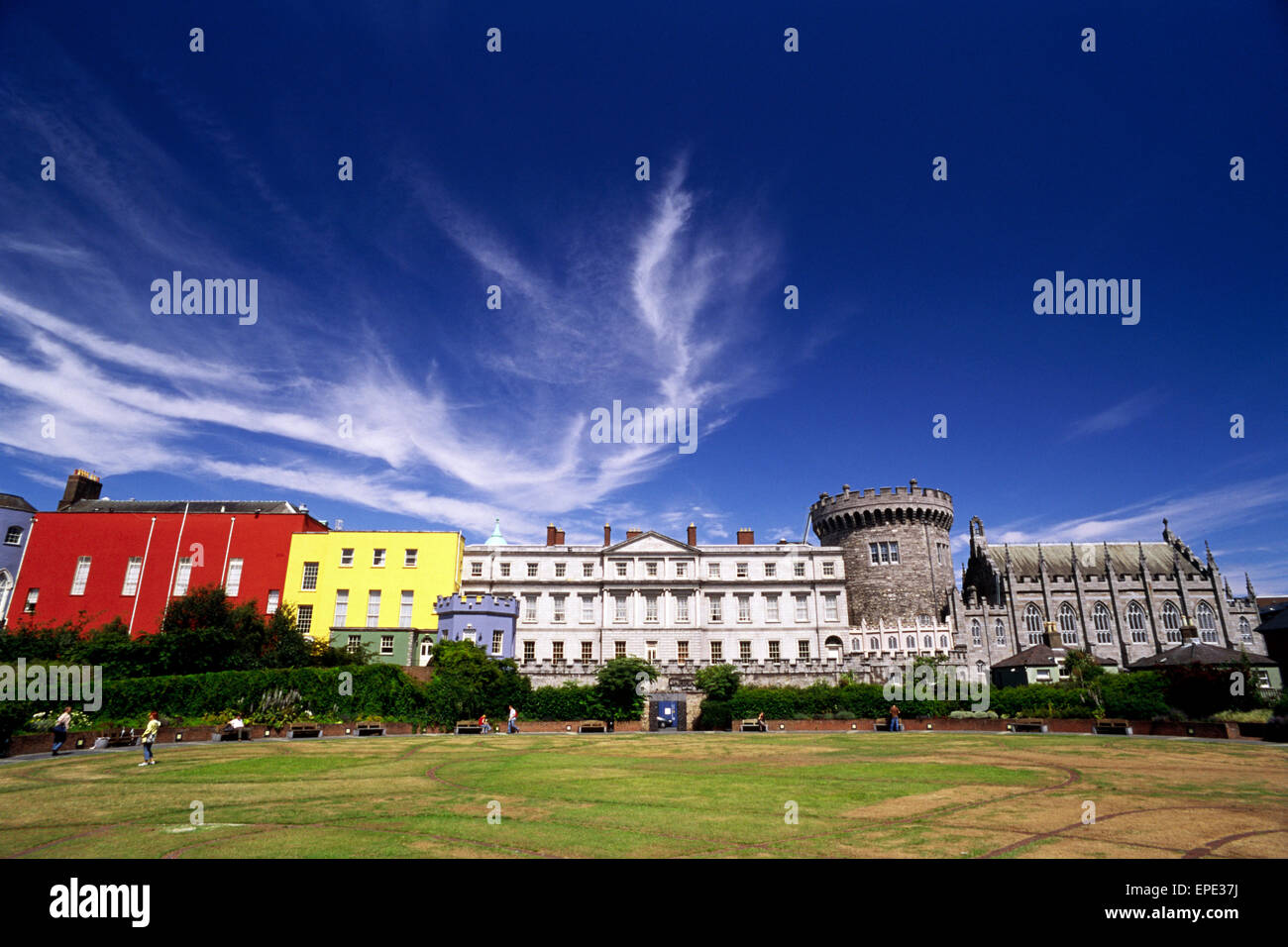 Ireland, Dublin, castle Stock Photo
