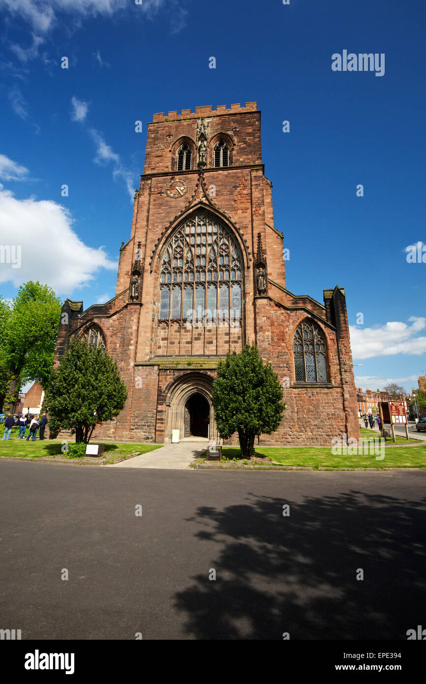 Abbey foregate shrewsbury shropshire england hires stock photography