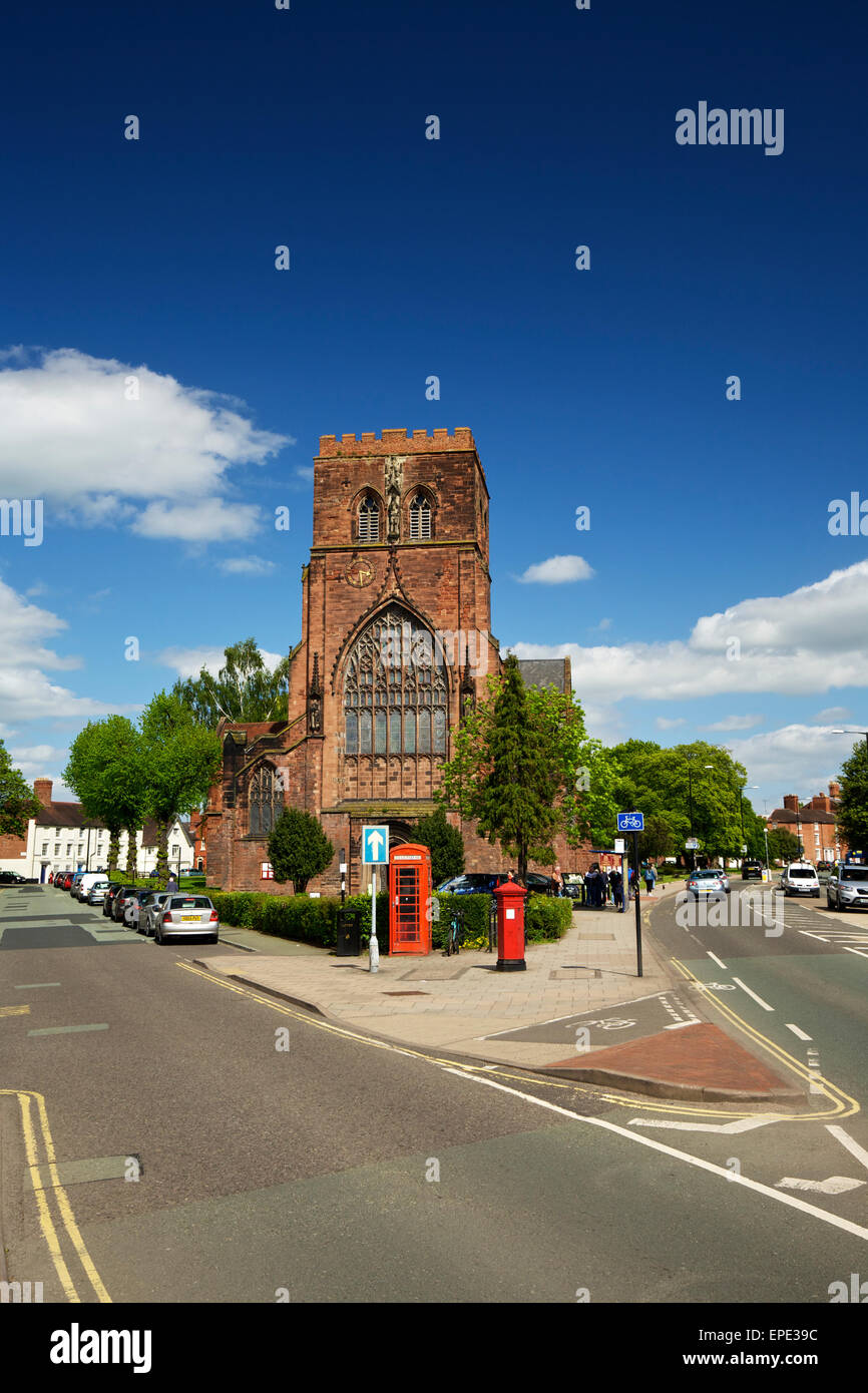 Shrewsbury Abbey Shrewsbury Shropshire West Midlands England UK Stock Photo