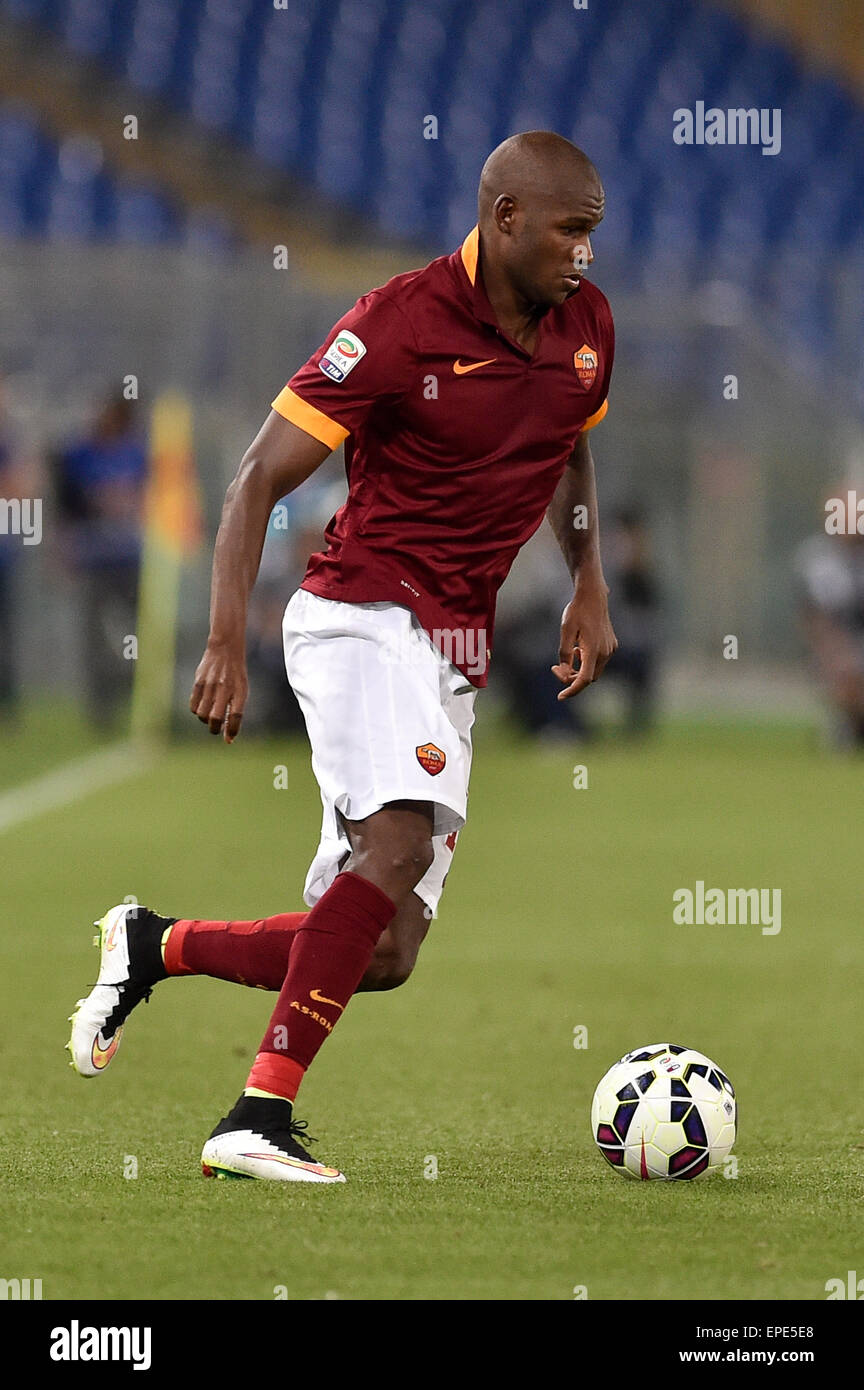 Rome, Italy. 17th May, 2015. Serie A Football. Roma versus Udinese. V&#xed;ctor Ibarbo in action for Roma Credit:  Action Plus Sports/Alamy Live News Stock Photo
