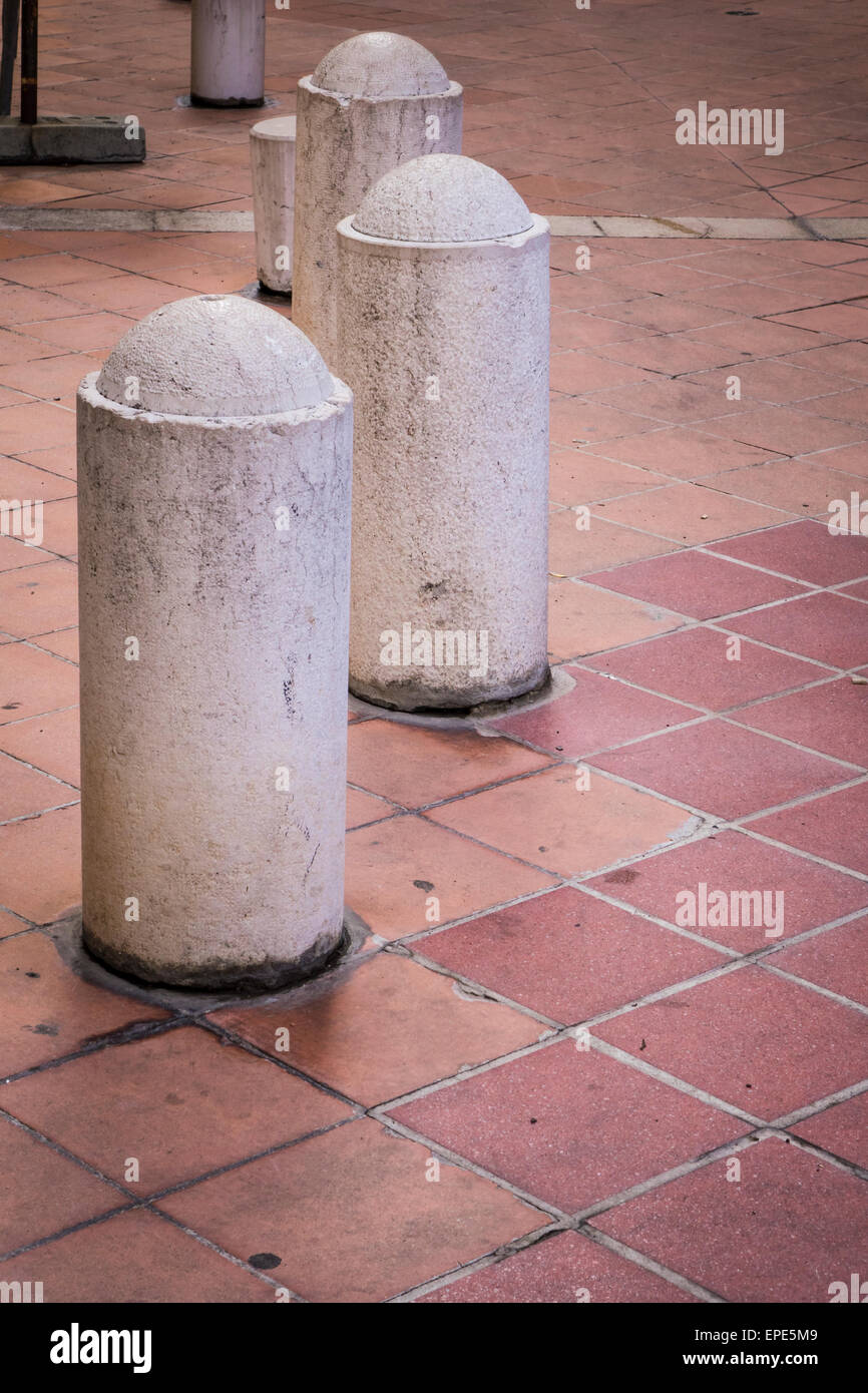 Stone pillars Stock Photo