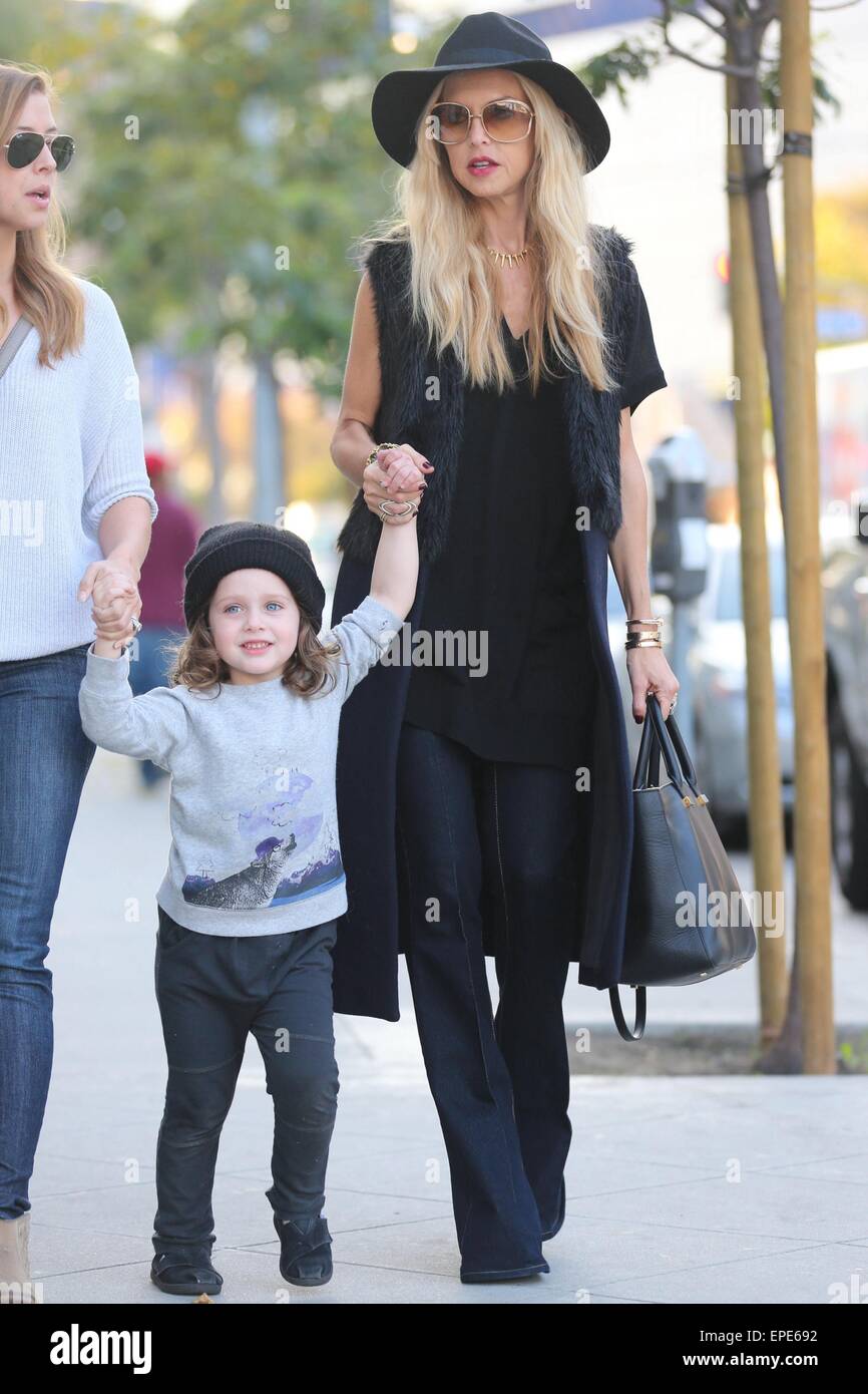 Rachel Zoe And Her Son Skyler Shop At Kitson Kids On Melrose Ave Skyler Has Fun With His Beanie And Tugging His Mother Featuring Rachel Zoe Skyler Berman Where Los Angeles California United